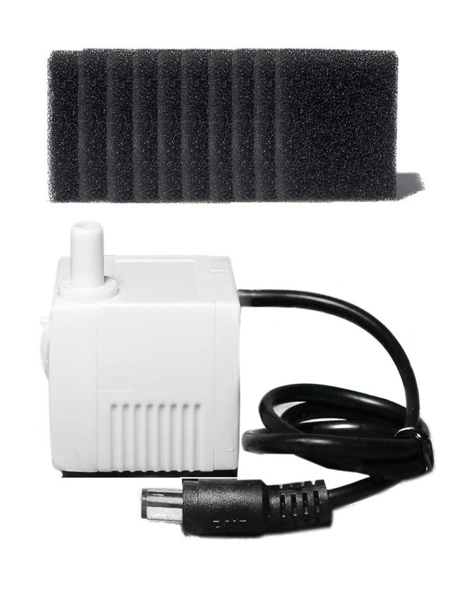 Ulrempart Aerogarden Replacement Pump Compatible with Harvest Bounty Farm Extra Ultra all models, Pump replacement model #200623, Included Extra 10 Pump Filters - Image 1